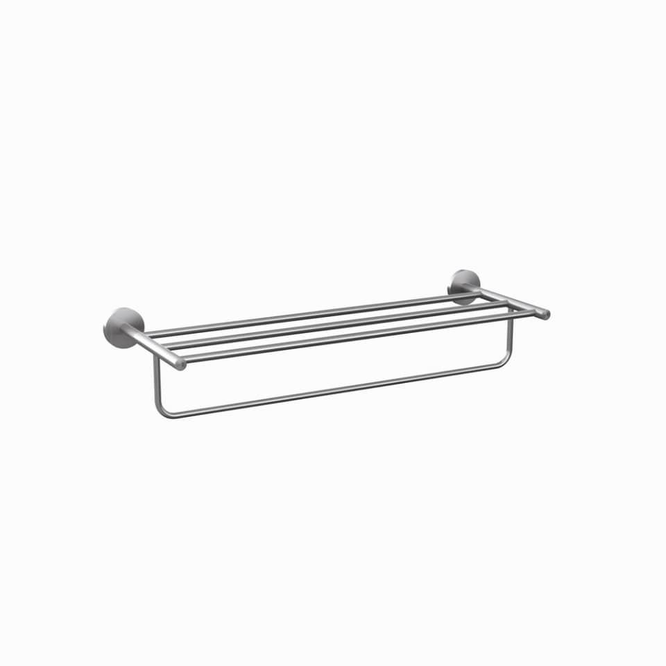 Jaquar Towel Rack 600mm Long with Lower Hangers Continental series ACN-SSF-1181S Stainless Steel - image 1