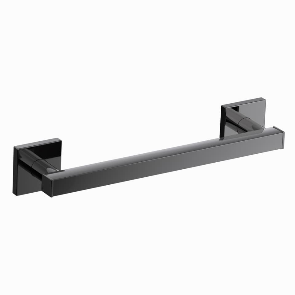 Jaquar Grab Bar 300mm Long Kubix Prime Bathroom Accessories series AKP-BCH-35701PS Black Chrome - image 1