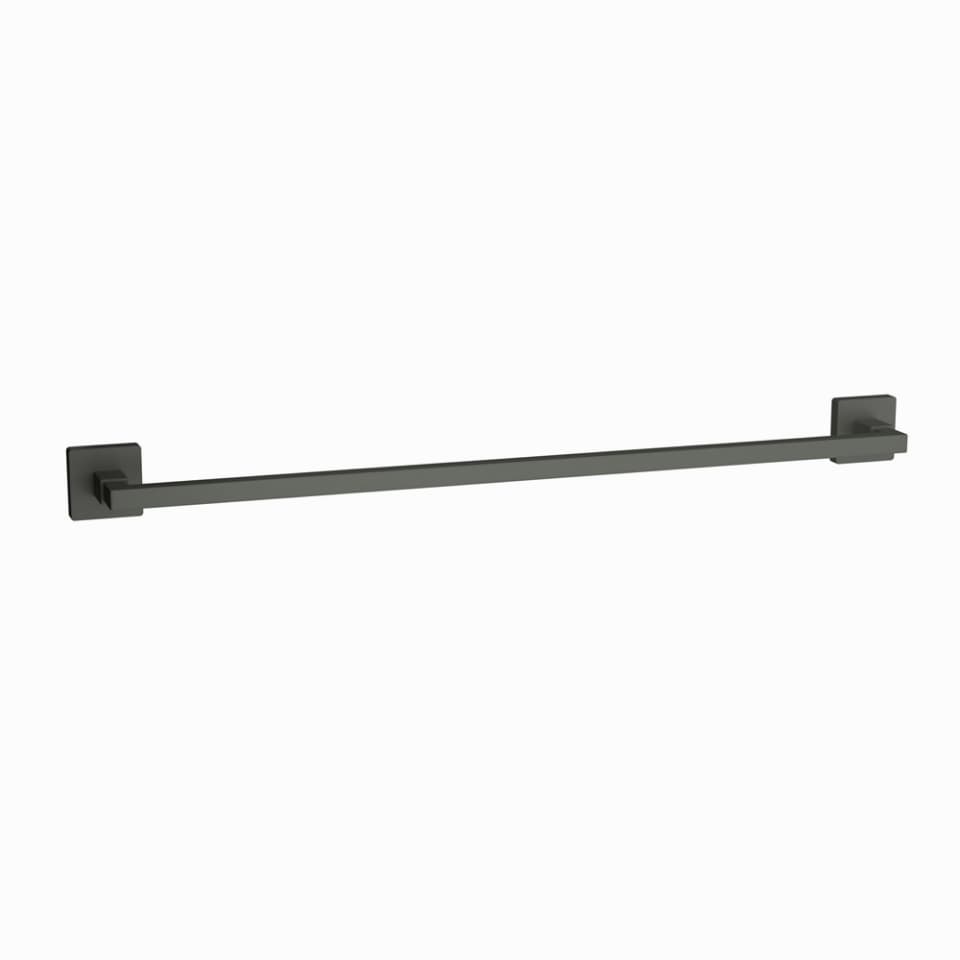 Jaquar Single Towel Rail 600mm Long Kubix Prime Bathroom Accessories series AKP-GRF-35711PS Graphite - image 1