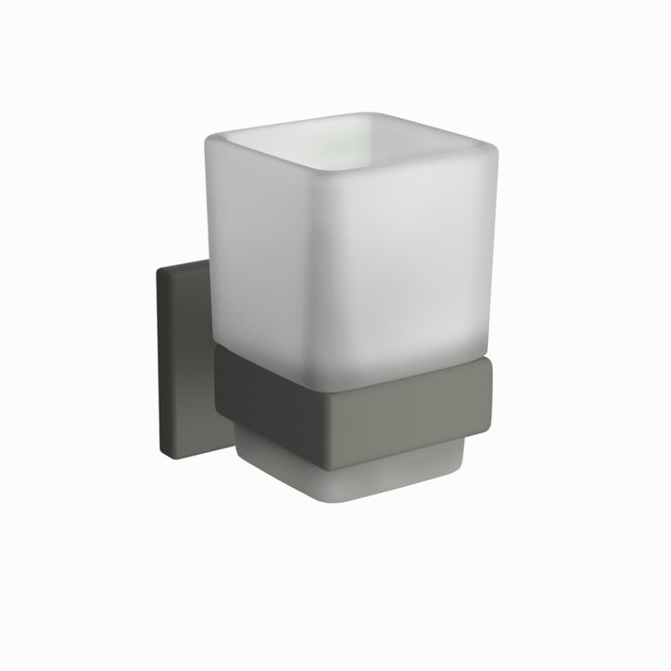 Jaquar Tumbler Holder Kubix Prime Bathroom Accessories series AKP-GRF-35741P Graphite - image 1