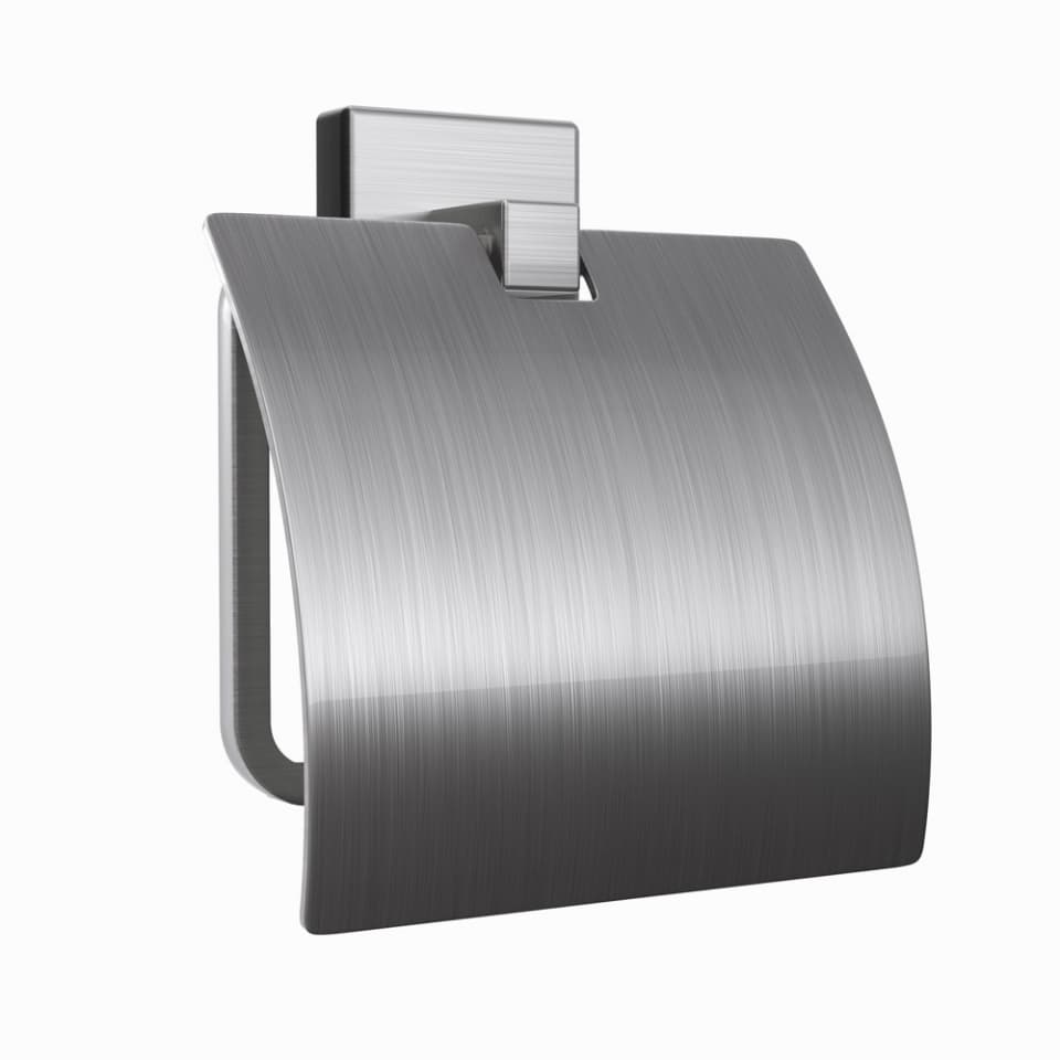 Jaquar Toilet Roll Holder with Stainless Steel Flap Kubix Prime Bathroom Accessories series AKP-SSF-35753PS Stainless Steel - image 1