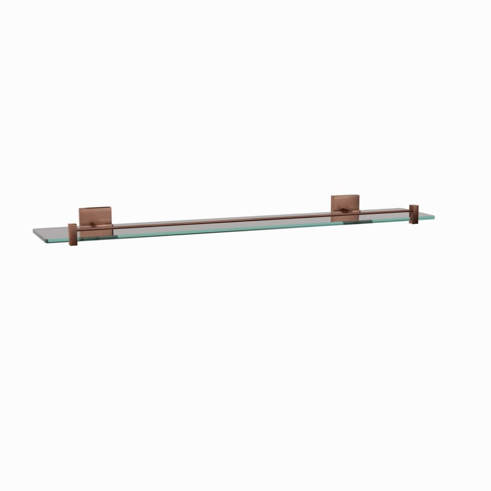 Jaquar Glass Shelf 600mm Long Kubix Prime Bathroom Accessories series AKP-ACR-35771P Antique Copper - image 1