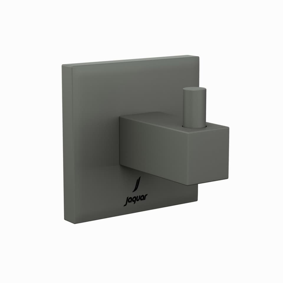 Jaquar Robe Hook Kubix Prime Bathroom Accessories series AKP-GRF-35791P Graphite - image 1