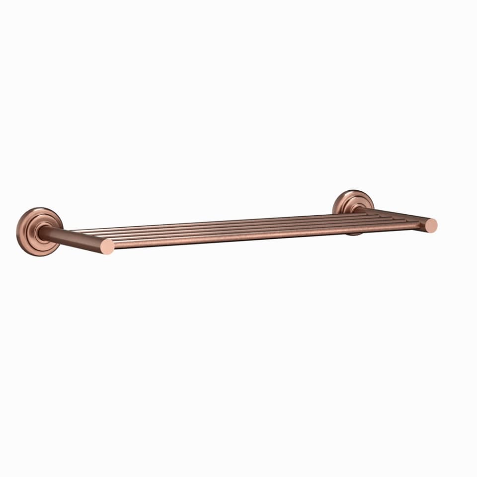 Jaquar Towel Rack 600mm long without Lower Hangers Queen's series AQN-ACR-7781A Antique Copper - image 1