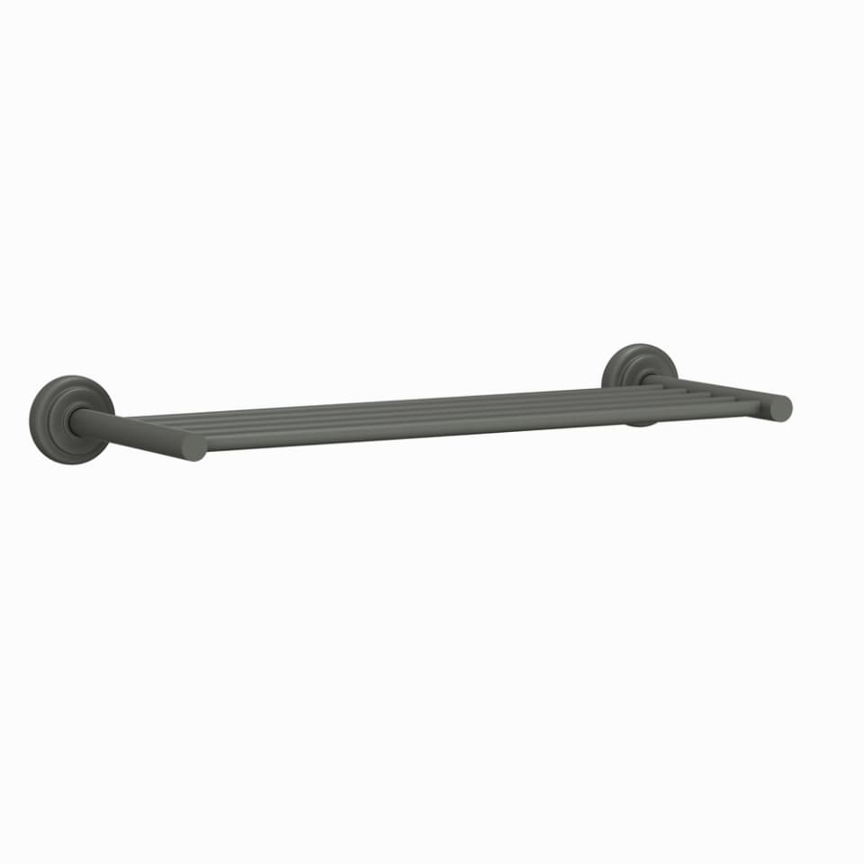 Jaquar Towel Rack 600mm long without Lower Hangers Queen's series AQN-GRF-7781A Graphite - image 1