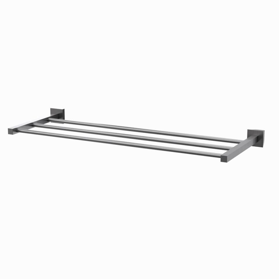 Jaquar Towel Rack 600mm long without Lower hangers Kubix Prime Bathroom Accessories series AKP-SSF-35781PFS Stainless Steel - image 1