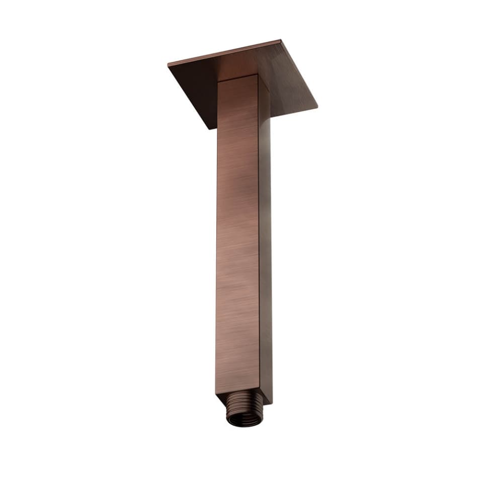 Jaquar ceiling mounted square 200 mm shower arm SHA-ACR-457L200 Antique Copper
