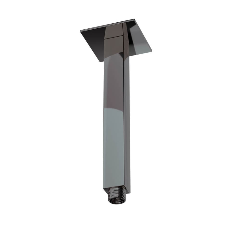 Jaquar ceiling mounted square 200 mm shower arm SHA-BCH-457L200 Black Chrome