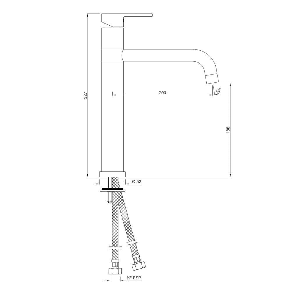 Jaquar Single Lever Sink Mixer Fusion series FUS-CHR-29009B Chrome - image 2