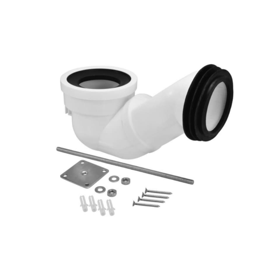 Jaquar Vario bend Sanitaryware Accessories series ZPS-WHT-VB02 White Glass