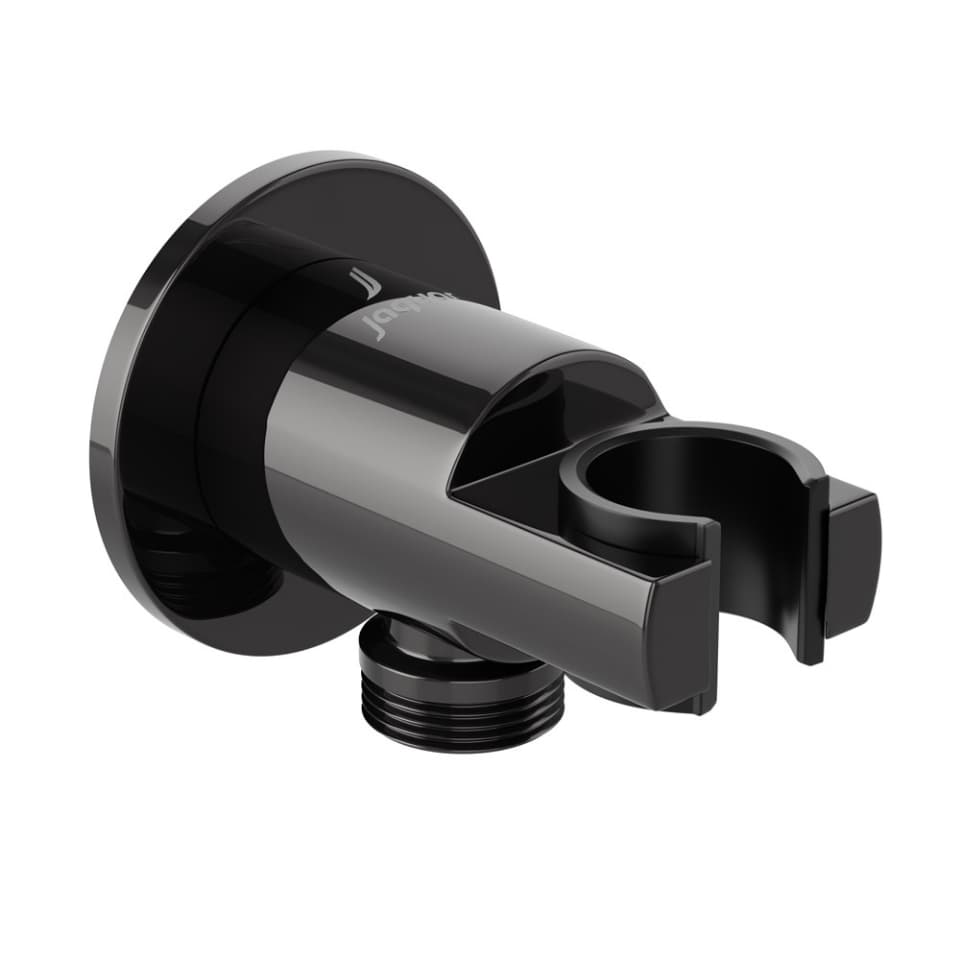 Jaquar shower fitting wall bracket SHA-BCH-566R Black Chrome