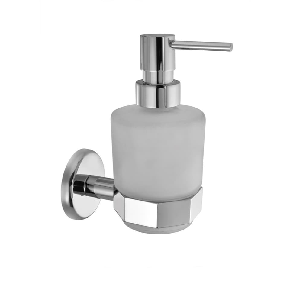 Jaquar Soap Dispenser with Glass Bottle Continental Prime Accessories series CPA-CHR-1135 Chrome - image 1