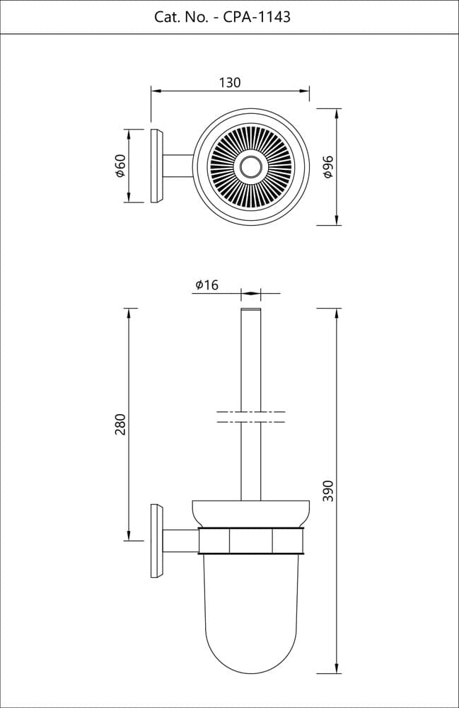 Jaquar W Continental Prime Accessories series CPA-CHR-1143 Chrome - image 2