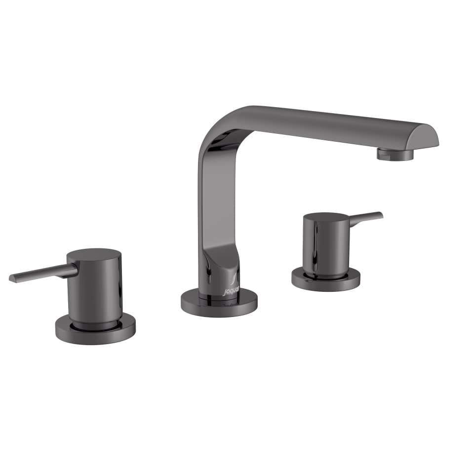 Jaquar 3-Hole Basin Mixer Round Spout Florentine Prime series FLP-BCH-5189PMRS Black Chrome - image 1