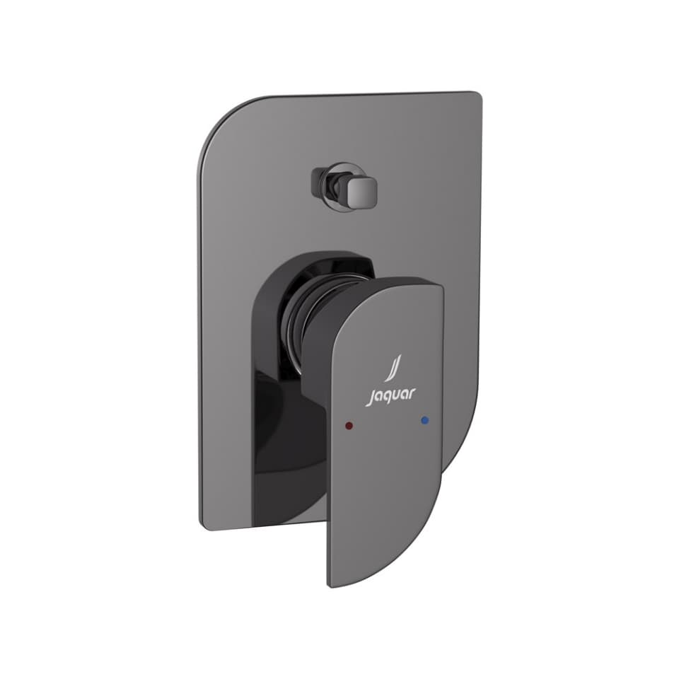 Jaquar 2 way diverter Alive normal flow ALI-BCH-85065MK Black Chrome