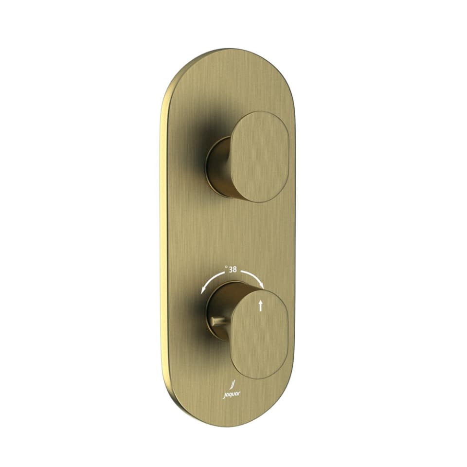 Jaquar 1 way thermostatic diverter Opal Prime normal flow OPP-ABR-15661NKPM Antique Bronze