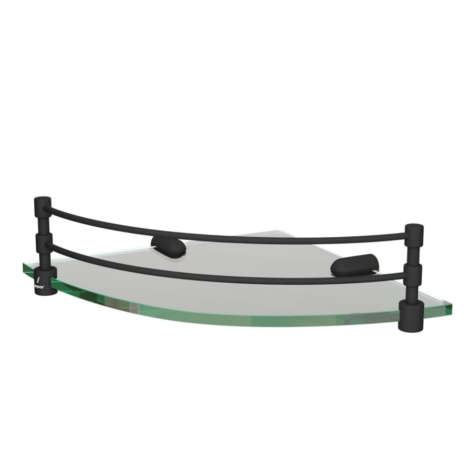 Jaquar glass shelf Continental series ACN-BLM-1173 Black Matt