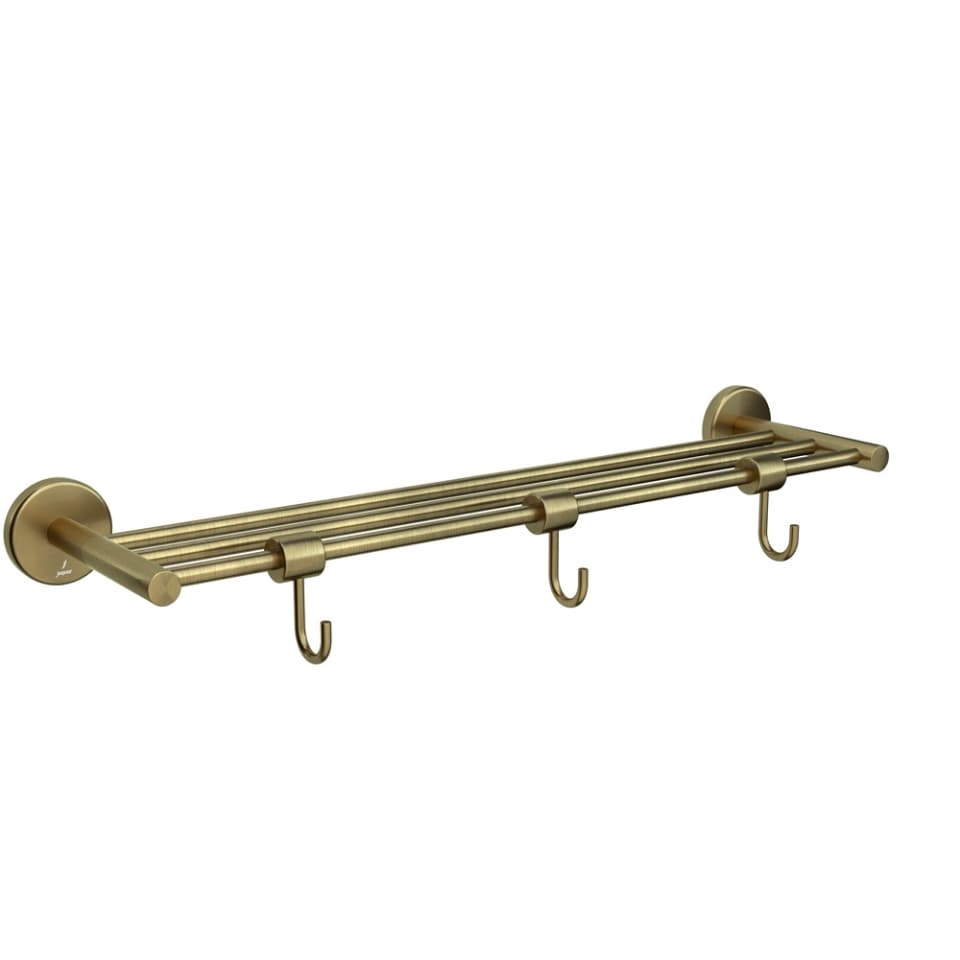 Jaquar Towel Rack 600mm Long without Lower Hangers but with 3 hooks Continental series ACN-ABR-1181FHS Antique Bronze - image 1