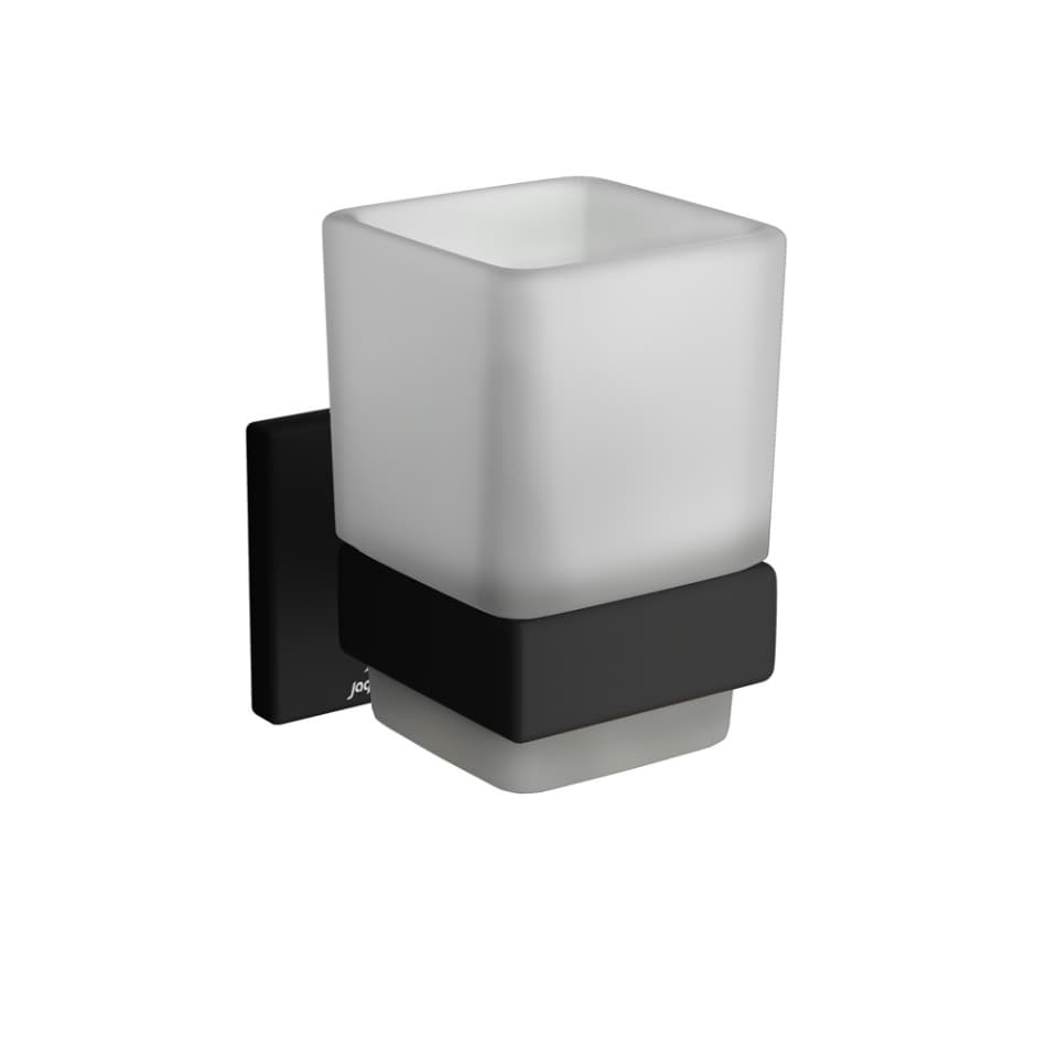Jaquar tumbler holder Kubix Prime series AKP-BLM-35741P Black Matt