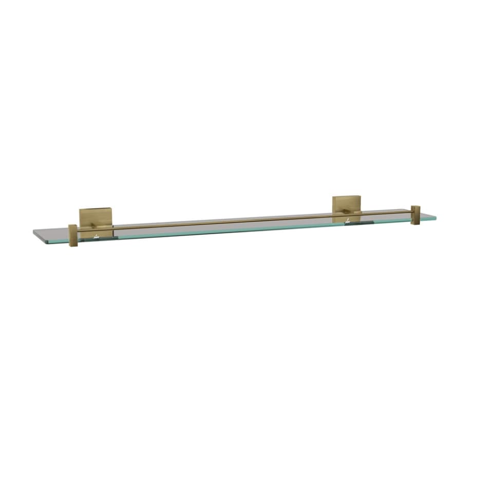 Jaquar Glass Shelf 600mm Long Kubix Prime Bathroom Accessories series AKP-ABR-35771P Antique Bronze - image 1