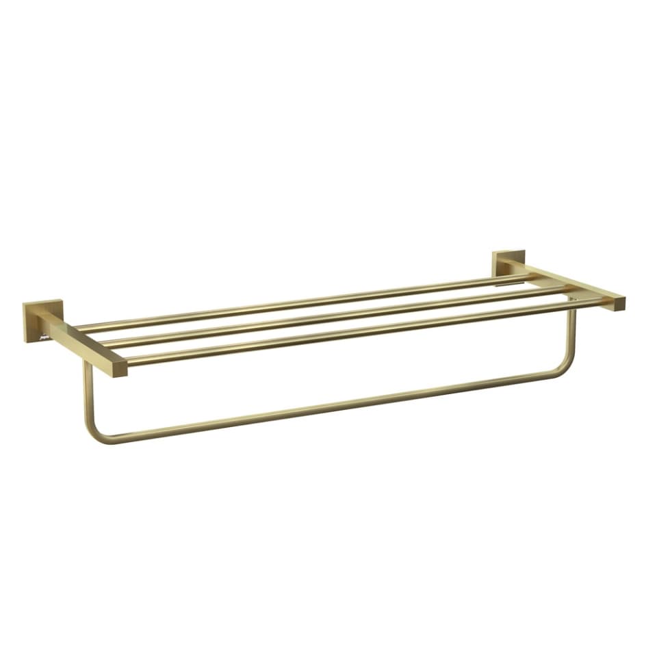 Jaquar Towel Rack 600mm long with Lower Hangers Kubix Prime Bathroom Accessories series AKP-ABR-35781PS Antique Bronze - image 1