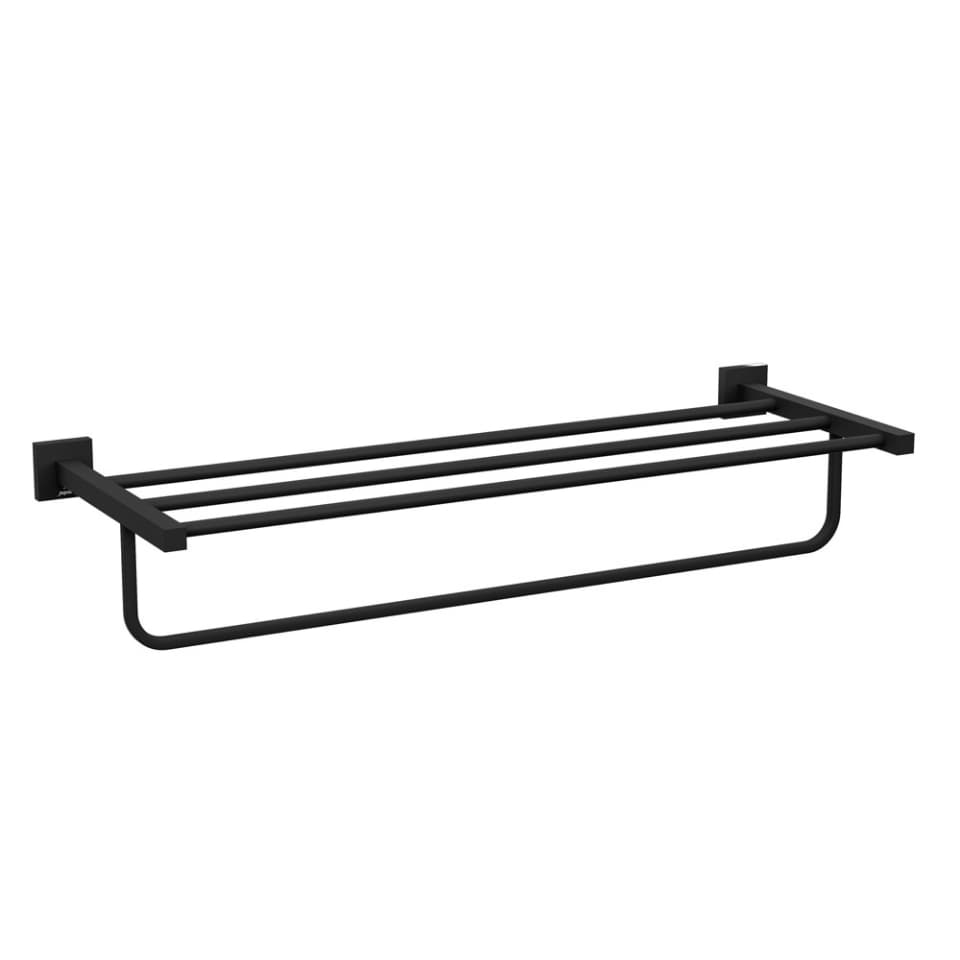 Jaquar towel rack Kubix Prime series AKP-BLM-35781PS Black Matt