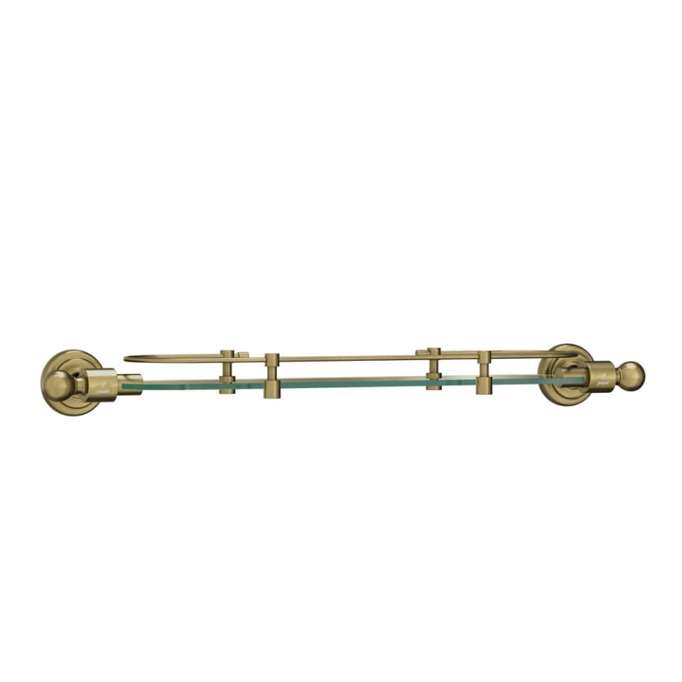 Jaquar Glass Shelf 550mm Long Queen's series AQN-ABR-7771 Antique Bronze - image 1