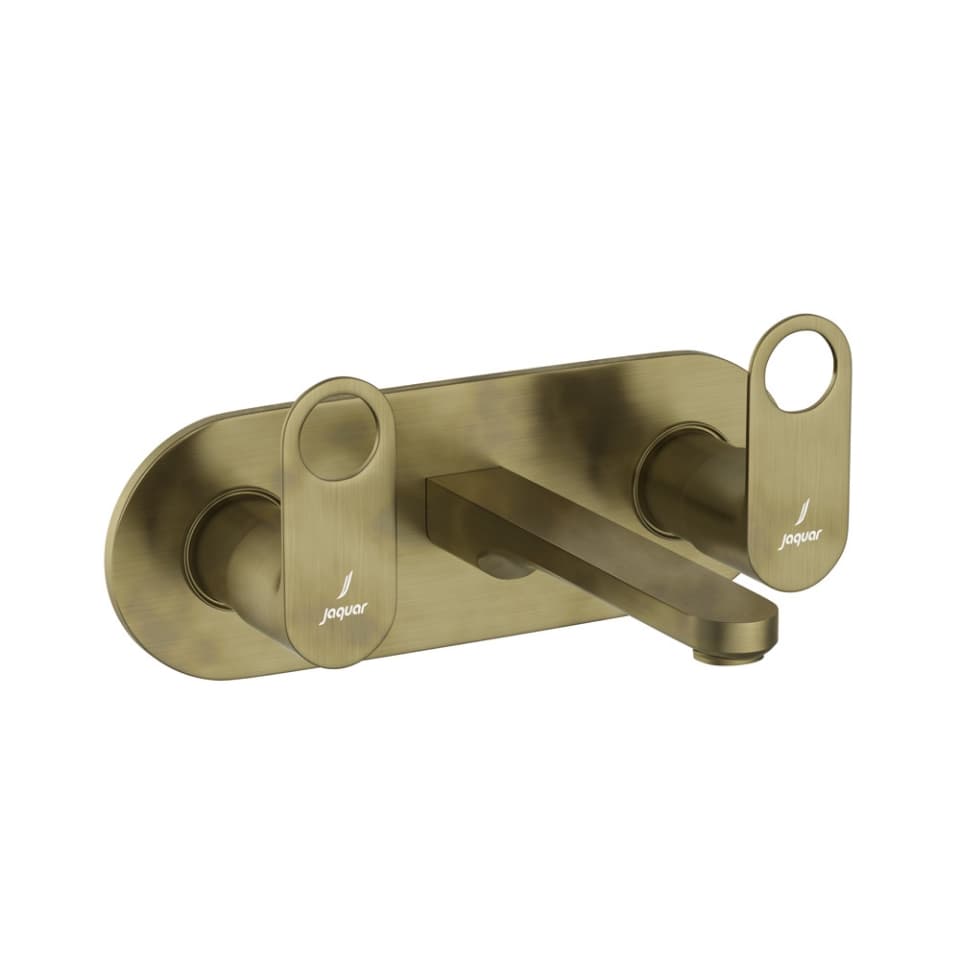 Jaquar wall mounted basin mixer Ornamix Prime ORP-ABR-10433PM Antique Bronze