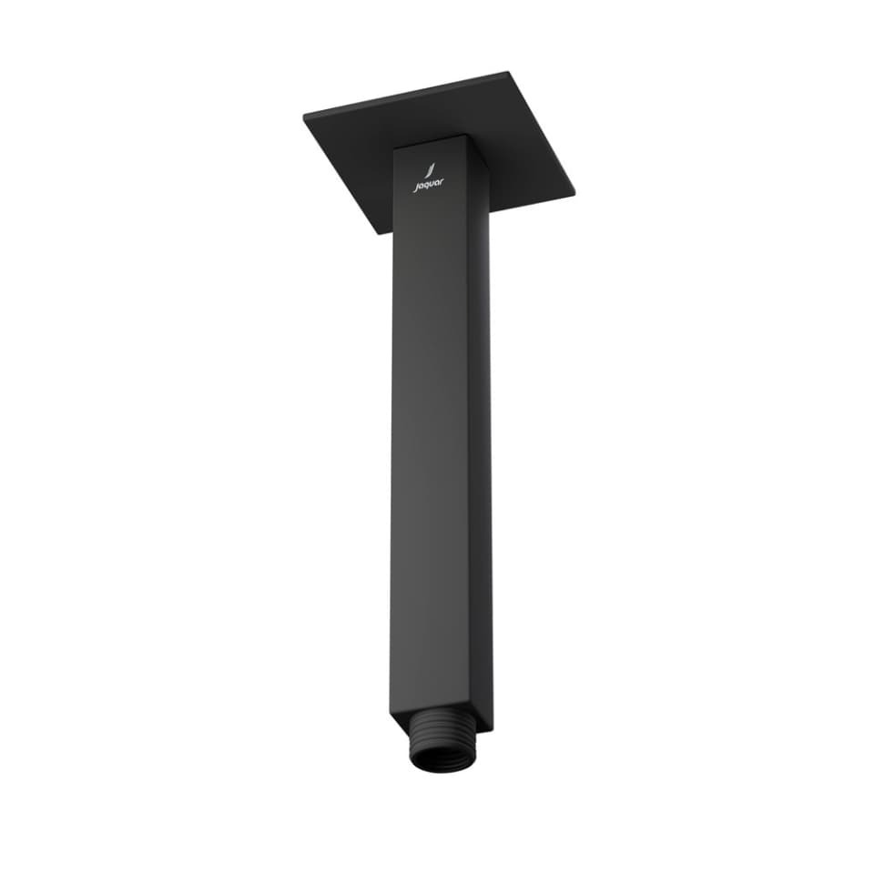 Jaquar ceiling mounted square 200 mm shower arm SHA-BLM-457L200 Black Matt