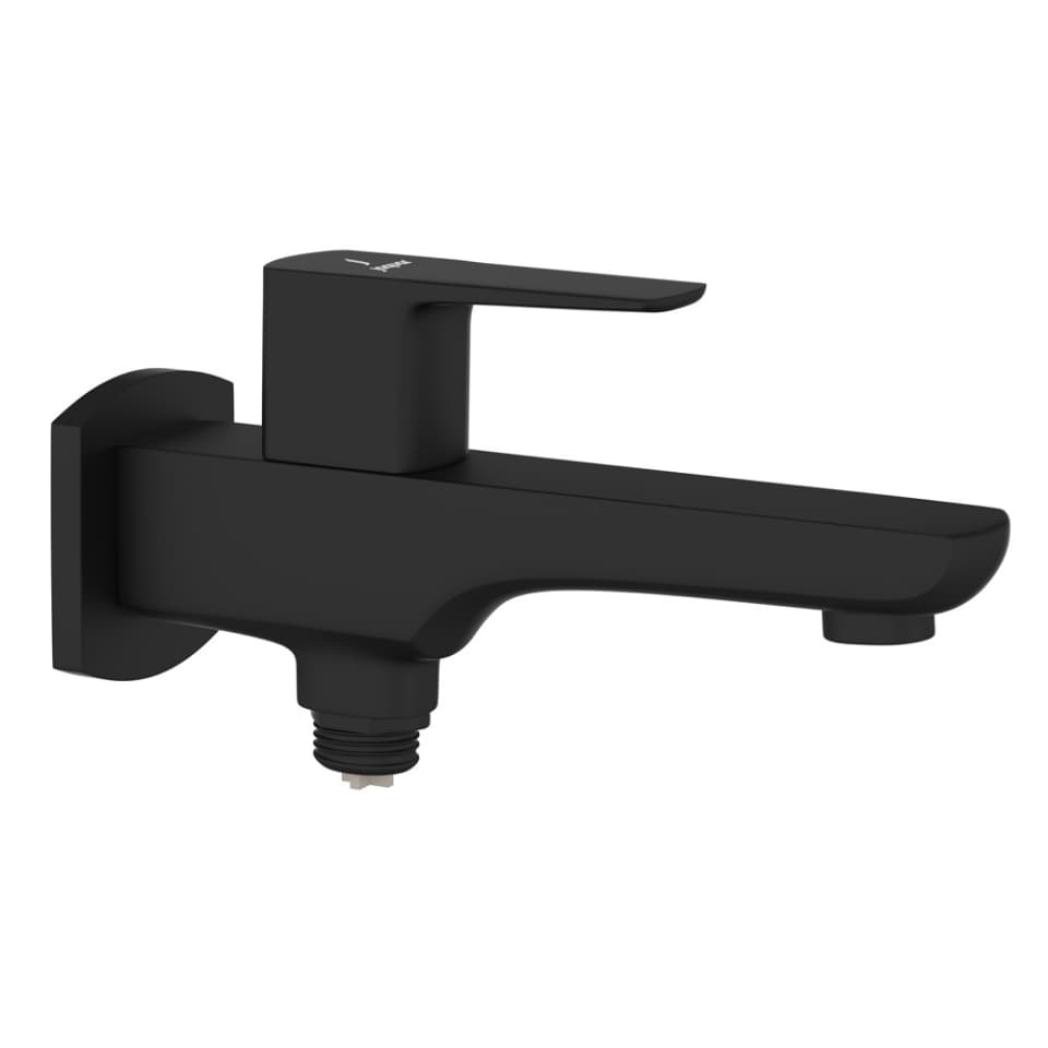 Jaquar wc area 2 way bib tap Kubix Prime KUP-BLM-35041PM Black Matt
