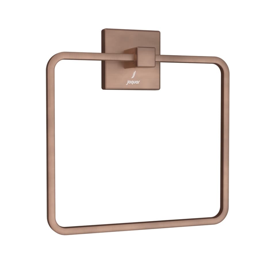 Jaquar Towel Ring Square Kubix Prime Bathroom Accessories series AKP-ACR-35721P Antique Copper - image 1