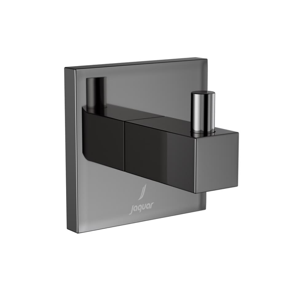 Jaquar Robe Hook Kubix Prime Bathroom Accessories series AKP-BCH-35791P Black Chrome - image 1