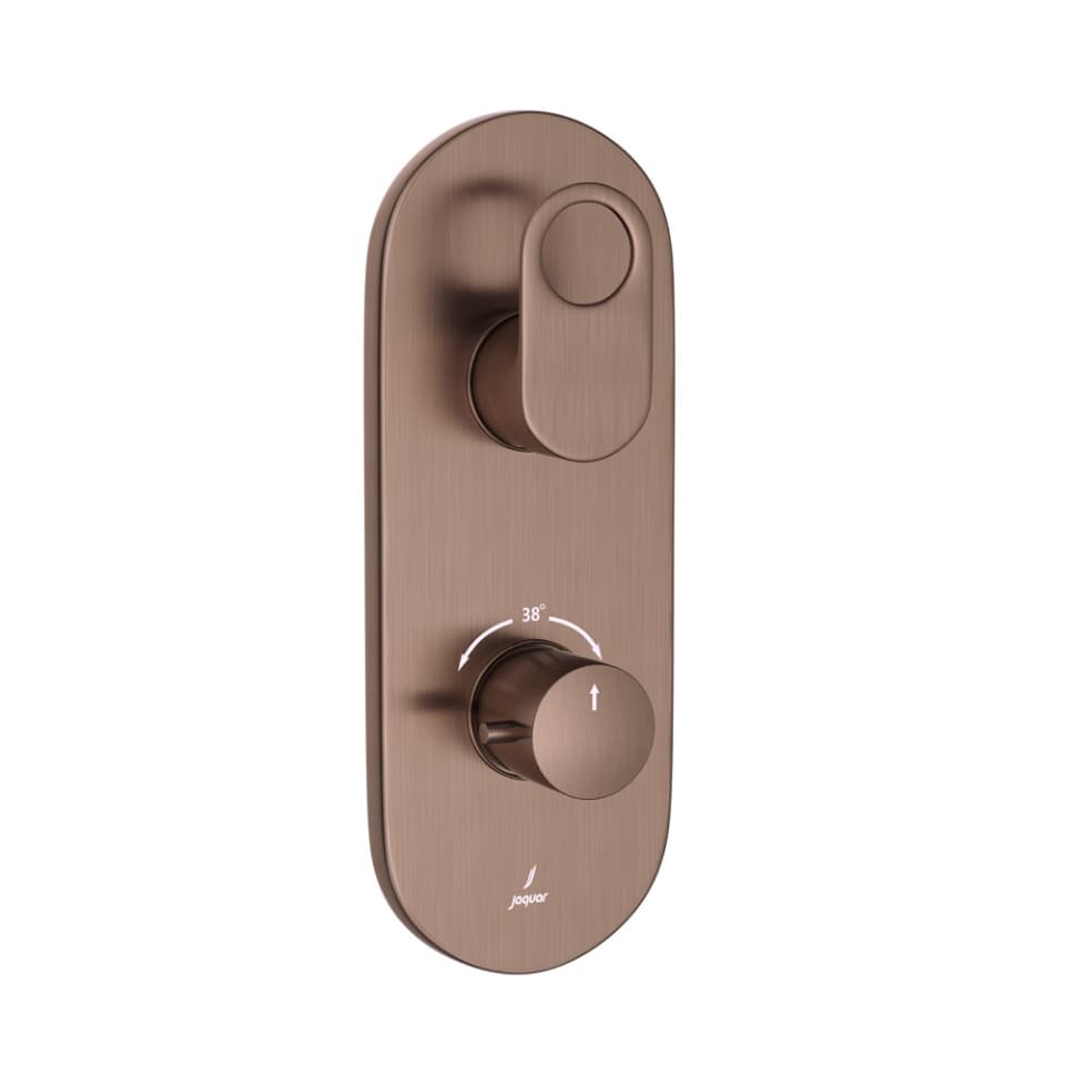 Jaquar 1 way thermostatic diverter Ornamix Prime normal flow ORP-ACR-10661NKPM Antique Copper