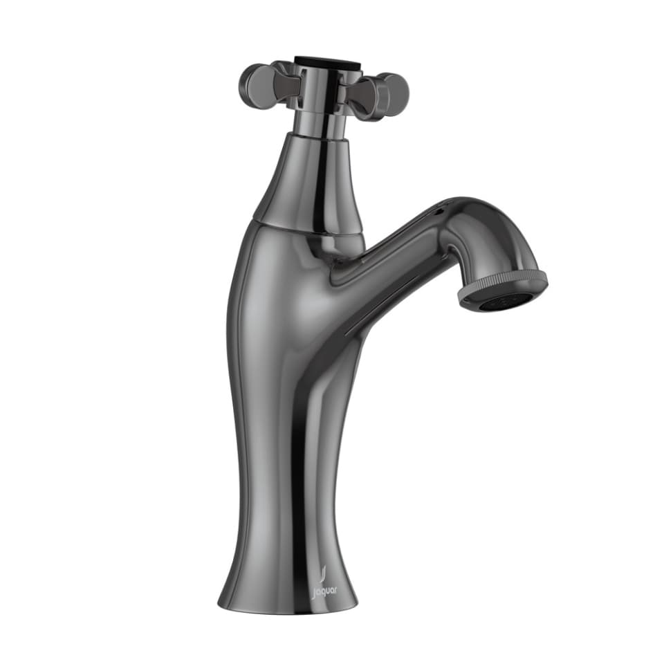 Jaquar Pillar Cock Queen's Prime Faucets series QQP-BCH-7011PM Black Chrome - image 1