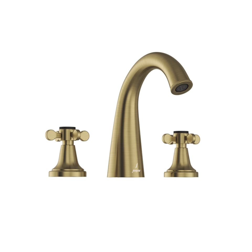 Jaquar 3-Hole Basin Mixer Queen's Prime series QQP-ABR-7189PM Antique Bronze - image 1