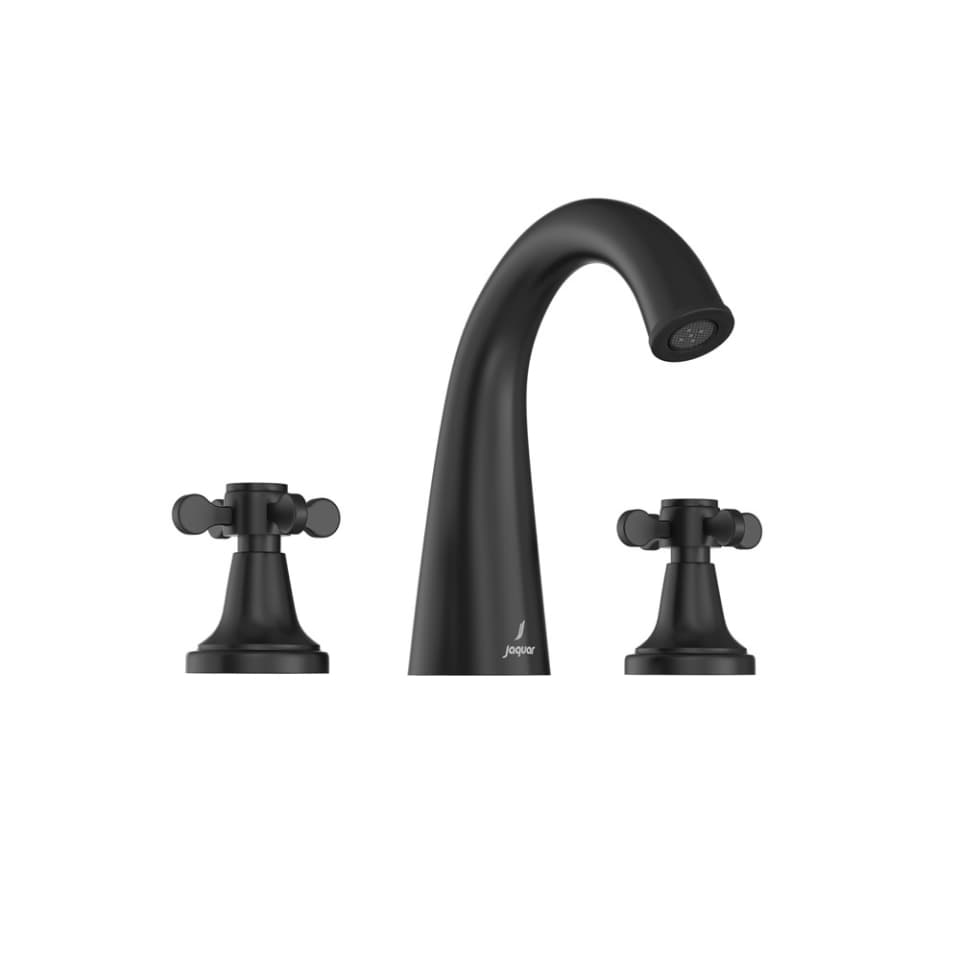 Jaquar 3-Hole Basin Mixer Queen's Prime series QQP-BLM-7189PM Black Matt - image 1