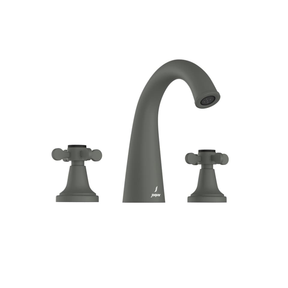 Jaquar 3-Hole Basin Mixer Queen's Prime series QQP-GRF-7189PM Graphite - image 1
