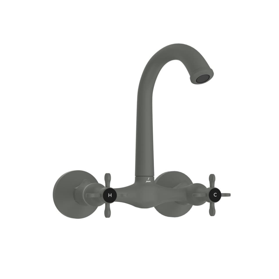 Jaquar Sink Mixer with Short Swinging Spout Queen's Prime series QQP-GRF-7307PM Graphite - image 1