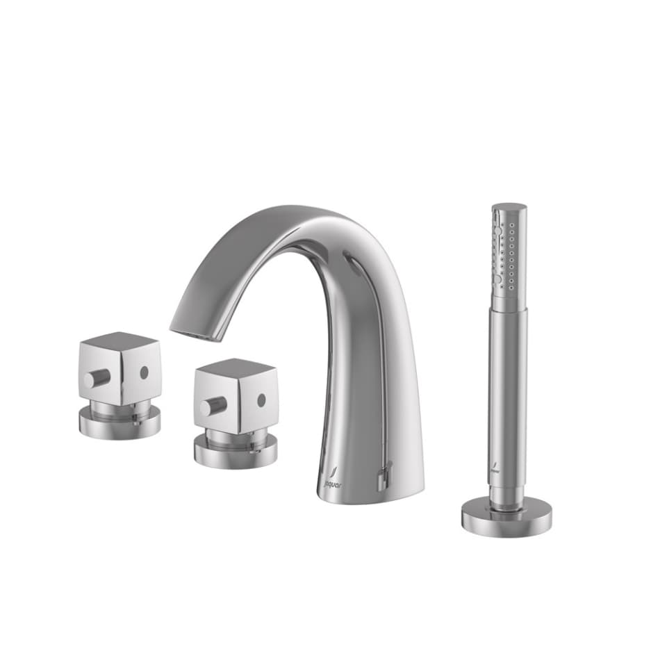 Jaquar 2 way thermostatic bath tub filler normal flow ARC-CHR-87677 Chrome