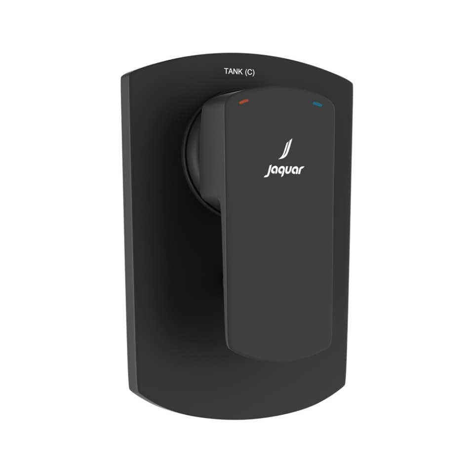 Jaquar Single Lever 3-inlet Diverter Kubix Prime series KUP-BLM-35193NKPM Black Matt - image 1