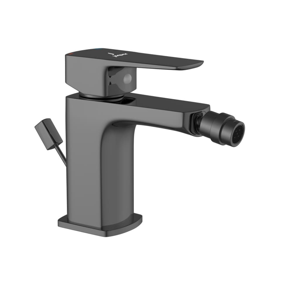 Jaquar Single Lever 1-Hole Bidet Mixer Kubix Prime series KUP-BCH-35213BPM Black Chrome - image 1