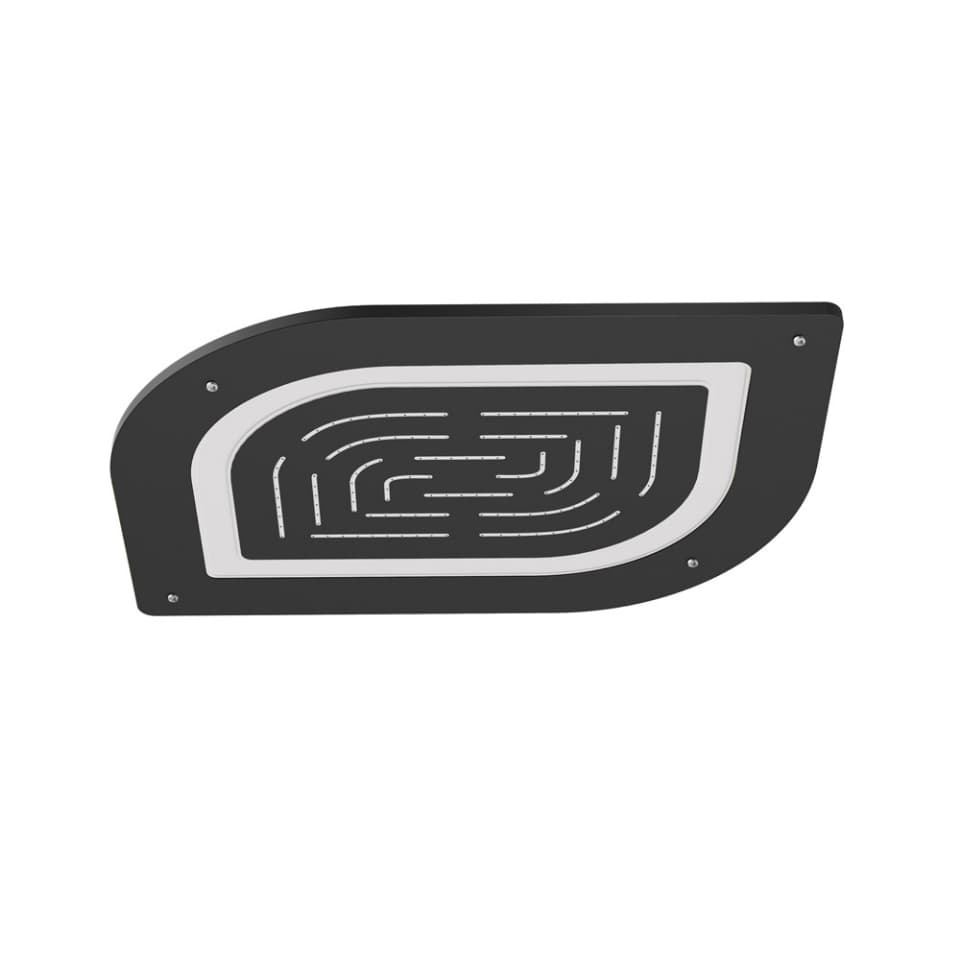 Jaquar single flow overhead shower OHS-GRF-85857 Graphite