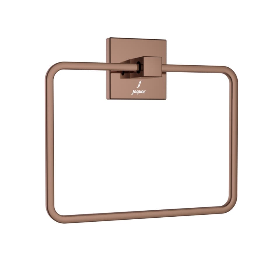 Jaquar Towel Ring Square Kubix Prime Bathroom Accessories series AKP-BGP-35721P Standard - image 1