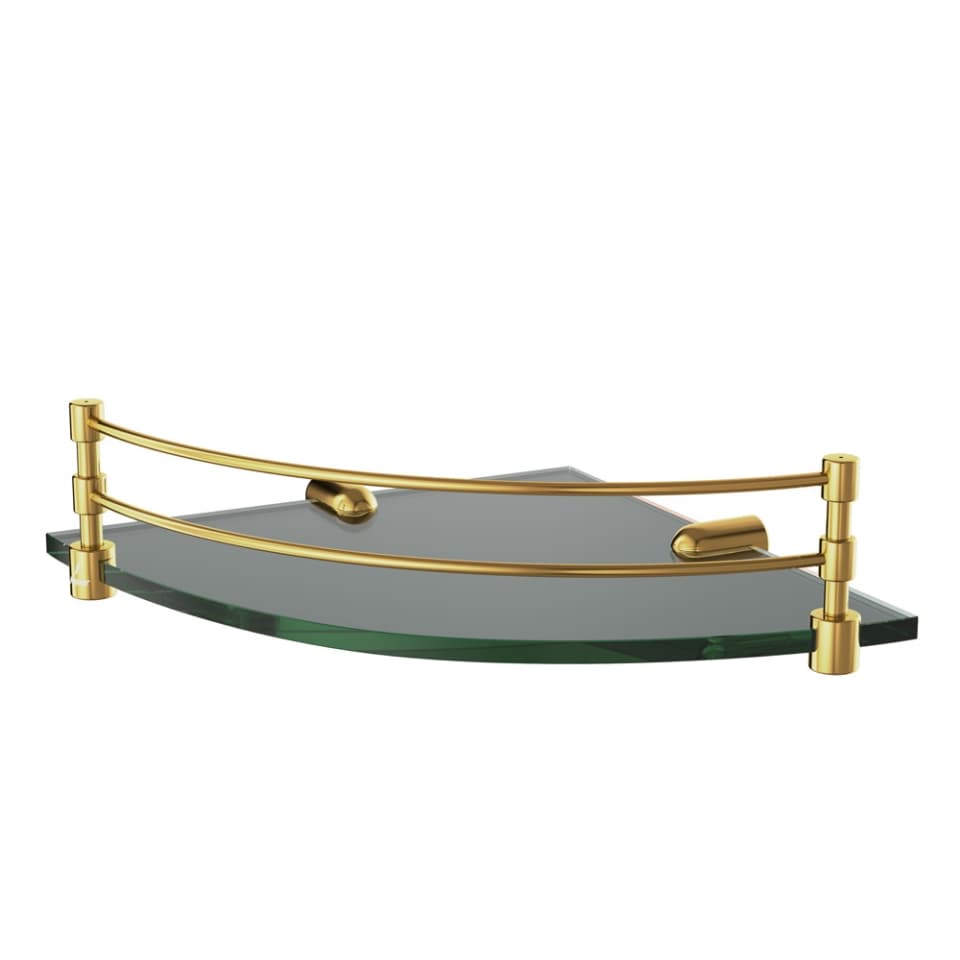 Jaquar Corner Glass Shelf Continental series ACN-GBP-1173 Gold Bright PVD - image 1