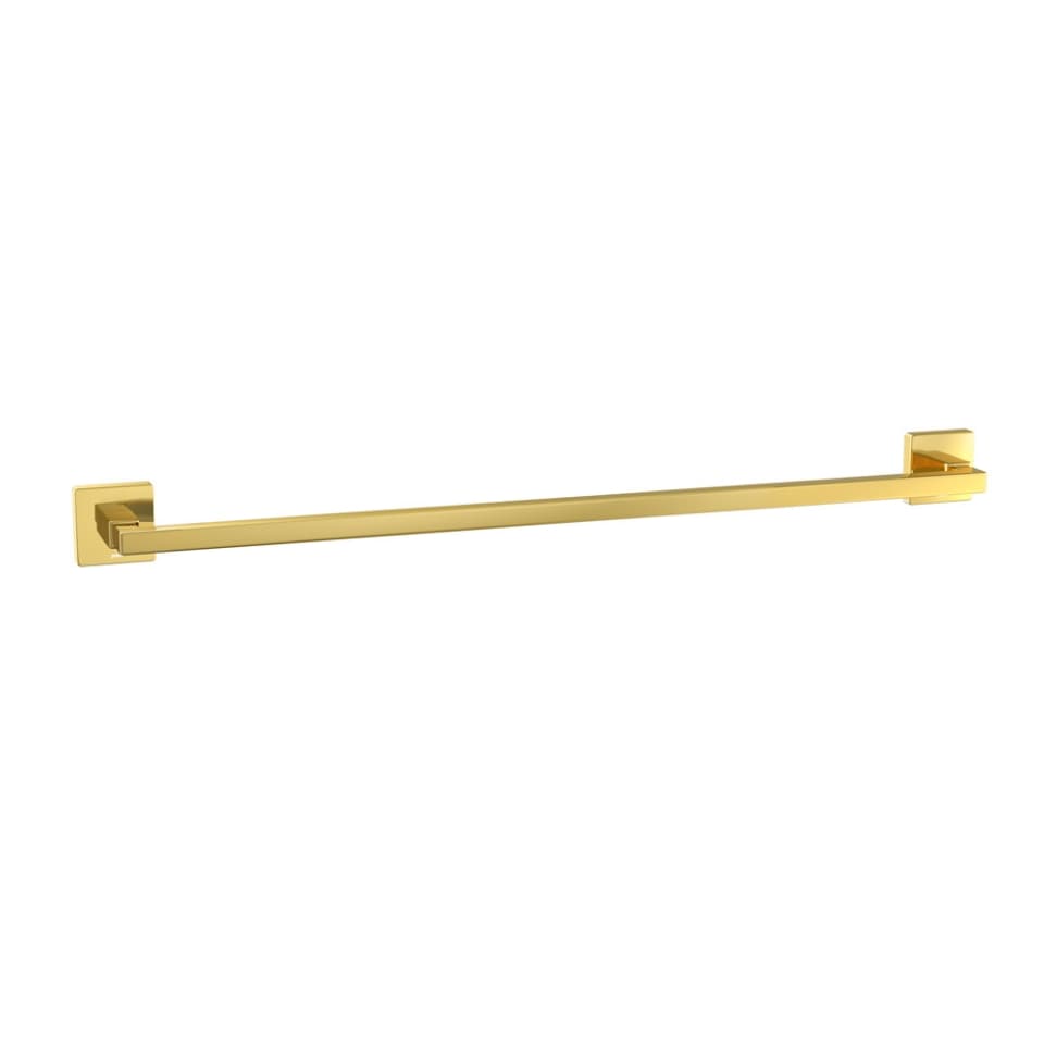 Jaquar Single Towel Rail 600mm Long Kubix Prime Bathroom Accessories series AKP-GBP-35711PS Gold Bright PVD - image 1