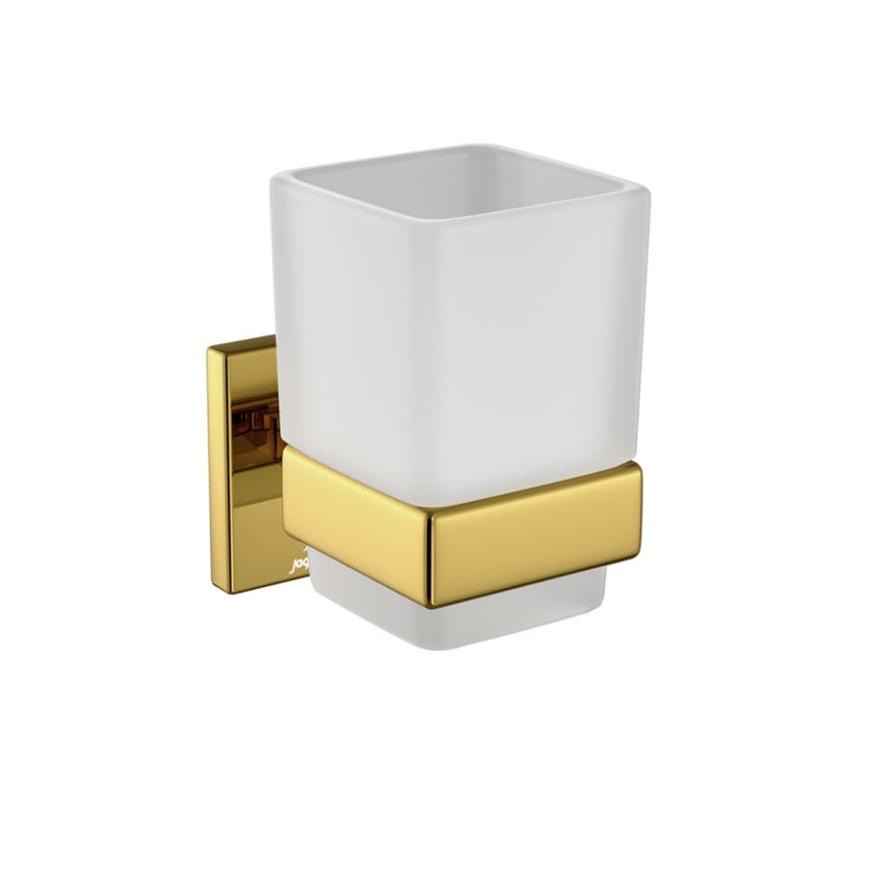 Jaquar Tumbler Holder Kubix Prime Bathroom Accessories series AKP-GBP-35741PPD Gold Bright PVD - image 1