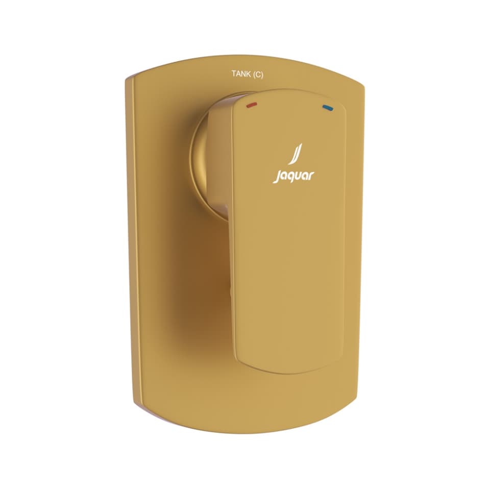 Jaquar Single Lever 3-inlet Diverter Kubix Prime series KUP-GMP-35193NKPM Gold Matt PVD - image 1