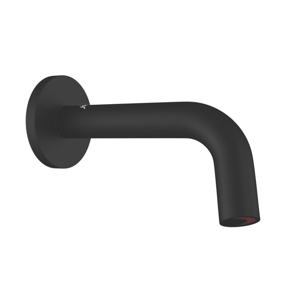Jaquar Blush Wall Mounted Sensor faucet Blush Sensor Faucets series SNR-BLM-51443PK Black Matt