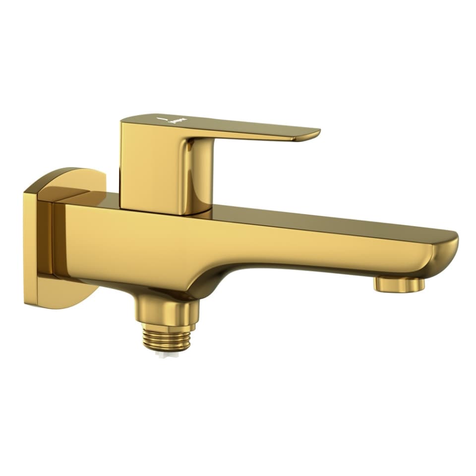 Jaquar 2 Way Bib Cock Kubix Prime series KUP-GBP-35041PM Gold Bright PVD