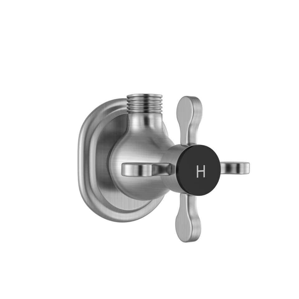 Jaquar Angular Stop Cock Hot Only Queen's Prime series QQP-SSF-7053PMH Stainless Steel - image 1